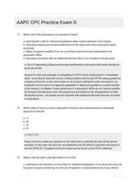 AAPC CPC Practice Exam D
