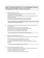 Test 3 Dual Enrollment Pre Cal Multiple Choice |18 Questions| With Correct Answers.