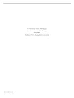 6-2 Activity: Critical AnalysisIDS 403Southern New Hampshire