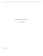 Southern New Hampshire UniversityCYB - 250 €“ R4974 03:38:18
