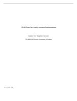 CYB 400 Project One: Security Assessment RecommendationsSout