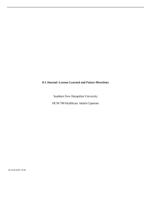 8-1 Journal: Lessons Learned and Future DirectionsSouthern N