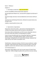 Exam 2 med surg 1 - exam 2 med surg 1, preparation study guide.