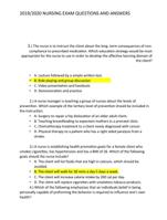 REVISED QUESTIONS AND ANSWERS 2024/2025  GUARANTEED SUCCESS A+	 RN HESI Exit Exam Remediation