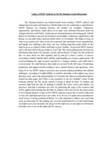 Using SWOT Analysis to Identify the Goals of A Business