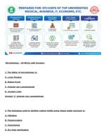 Microbiology – 50 MCQs with Answers