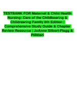 TESTBANK FOR Maternal & Child Health Nursing: Care