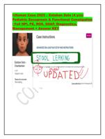 I-Human Case 2025  Esteban Soto (4 y/o): Pediatric Encopresis & Functional Constipation | Full HPI, PE, ROS, SOAP, Diagnosti