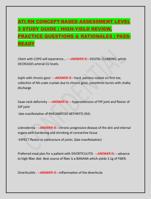 ATI RN CONCEPT-BASED ASSESSMENT LEVEL 3 STUDY GUIDE | H