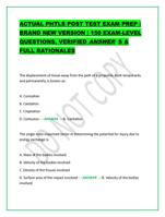 ACTUAL PHTLS POST TEST EXAM PREP | BRAND NEW VERSION |