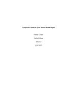 A Comparative Analysis on the Mental Health Stigma