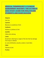 MEDICAL TERMINOLOGY & CLINICAL ASSESSMENT MASTERY: THE ULTIMATE 2026 S