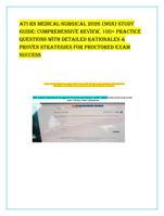 ATI RN Medical-Surgical 2026 (NGN) Study Guide: Comprehensive