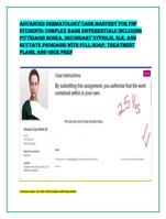 Advanced Dermatology Case Mastery for FNP Students: Complex Ras