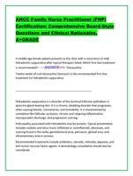 AANP Family Nurse Practitioner (FNP) Certification Practice Que