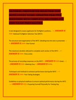 National Firefighter Selection Test (NFST) Study Guide: Updated