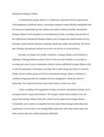 MT4450 Discussion 05: International Strategic Alliances