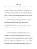 ABP1 Task 4 teachers legal and ethical responsibilities in defusing