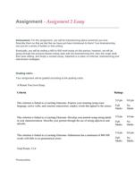 assignment - assignment 2 essay  instructions: