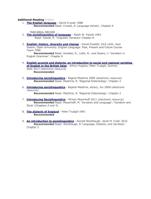 additional reading9 items the english language