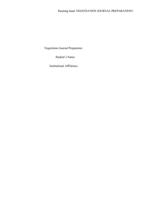 negotiation journal preparation students