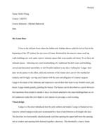 AAD 251 choose any individual work of art. You do