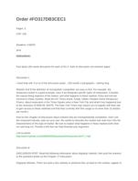 Post about 250 words discussion for each of the 3