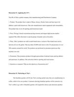 discussion #1 applying the 4 ps the 4ps of Nike a global company