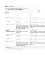 rubric detail  select grid view or list vi