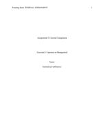 assignment #2: journal assignment associates ca