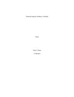 Individual Assignment Anthonys Orchard case study