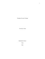 Individual Assignment Organisational Analysis  Diversity Management