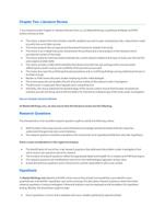 chapter two: literature review f you choose to ord