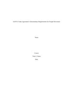 nafta trade agreements documentary requirements