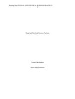 Illegal and unethical business practices