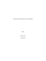 proposal for sustainable products proctor & gamble