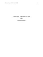 Question 1: Describe the ex post facto law concept as well