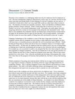 discussion 1.2: current trends brandon simmonsse