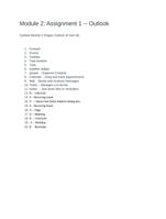 module 2: assignment 1 -- outlook outlook module