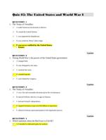 quiz #5: the united states and world war i  ques