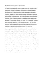 MN 501 unit 5 discussion:Opinion Leader Perspectives