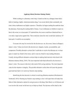 Applying Ethical Decision-Making Models