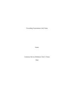 Exceeding Expectations with Value