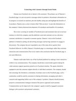 connecting with customer through social media