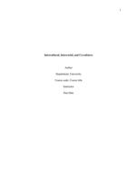 Reaction Paper - Intercultural/Interracial/Cocultures