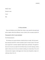 1)The United States Role in the Middle East Peace Process.