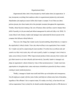 MGT 630 Discussion Analyze an Organizations Ethical Actions