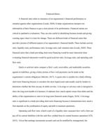 ACC 500 Module 14 Discussion Discuss at least three specific