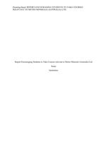 Group report and oral presentation Written report - 1,500-2,000