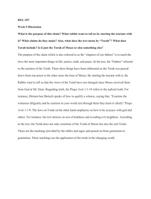 It starts with the chain of tradition tracing rabbis back to